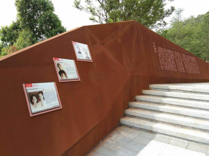 硚口耐候钢挡土墙